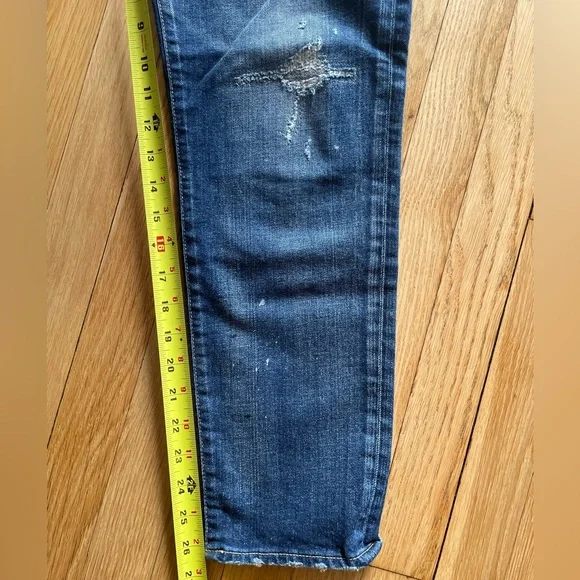 Moussy Vintage Bridgeville Slim Straight Jeans - Size 28 - Picture 7 of 8